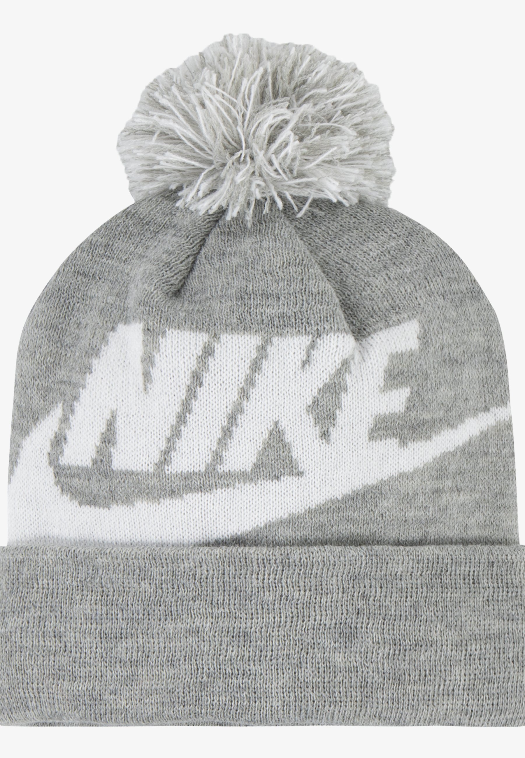 Ensemble de gants et bonnets Nike Sportswear à pompons - Gris chiné