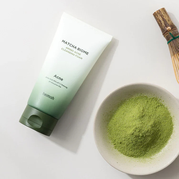 Spumă de curățare pentru acnee Heimish Matcha Biome Amino 150 ml
