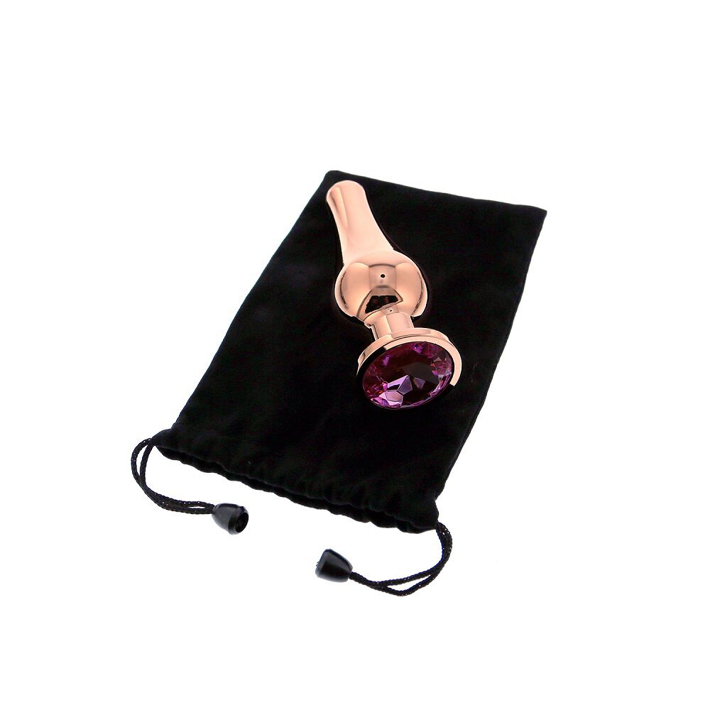 Dream Toys Gleaming Love Rose Gold Plug