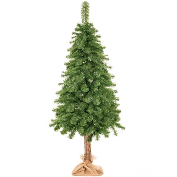 Sztuczna choinka na pniu 180 cm sosna naturalna drzewko