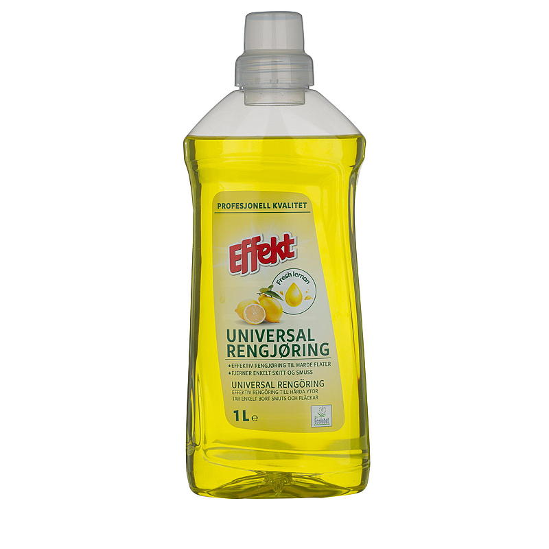 Effekt Rengøring 1 l Universal, citron, Effekt