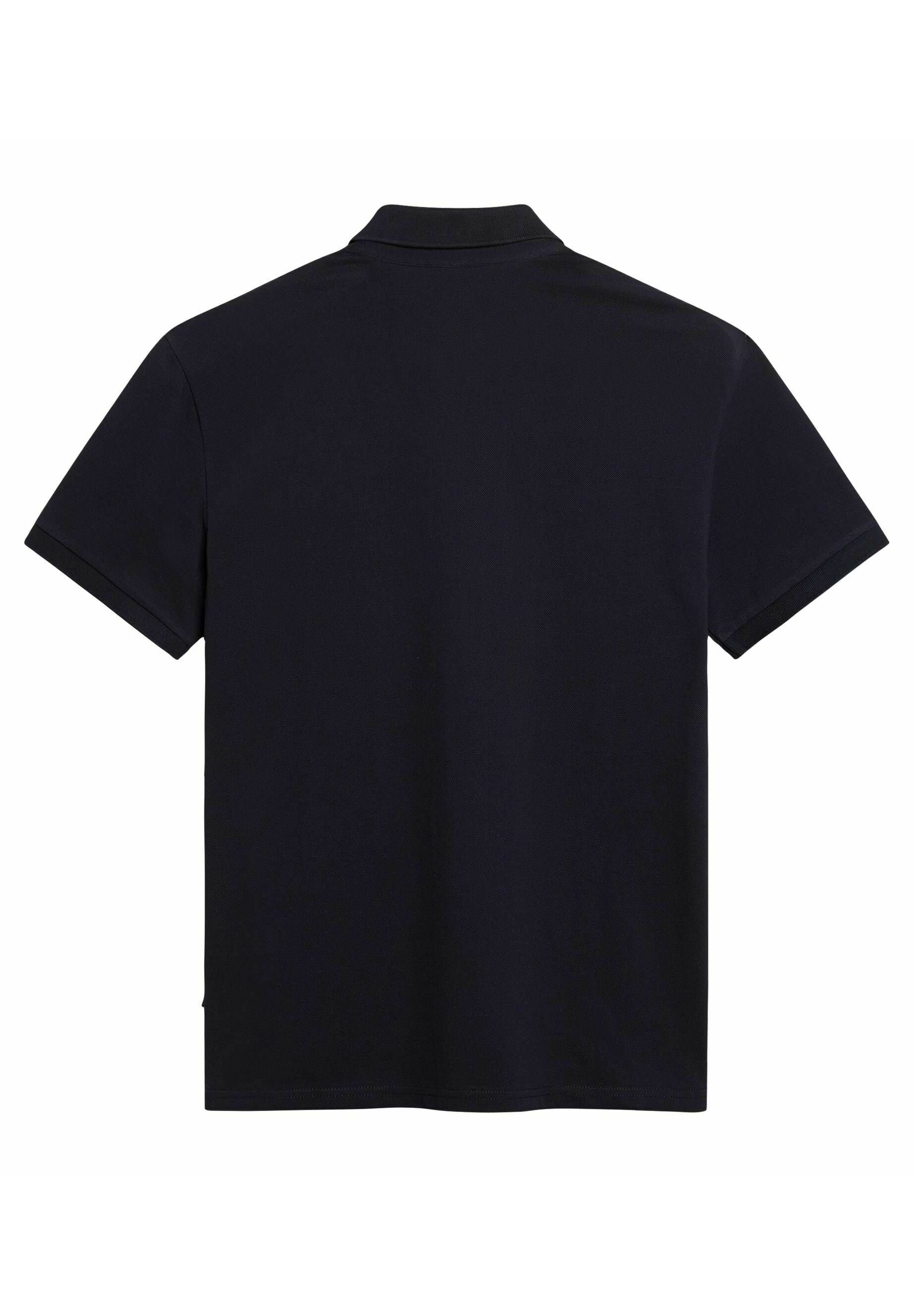 Camisa Polo Regular Fit Napapijri Aylmer - Preto