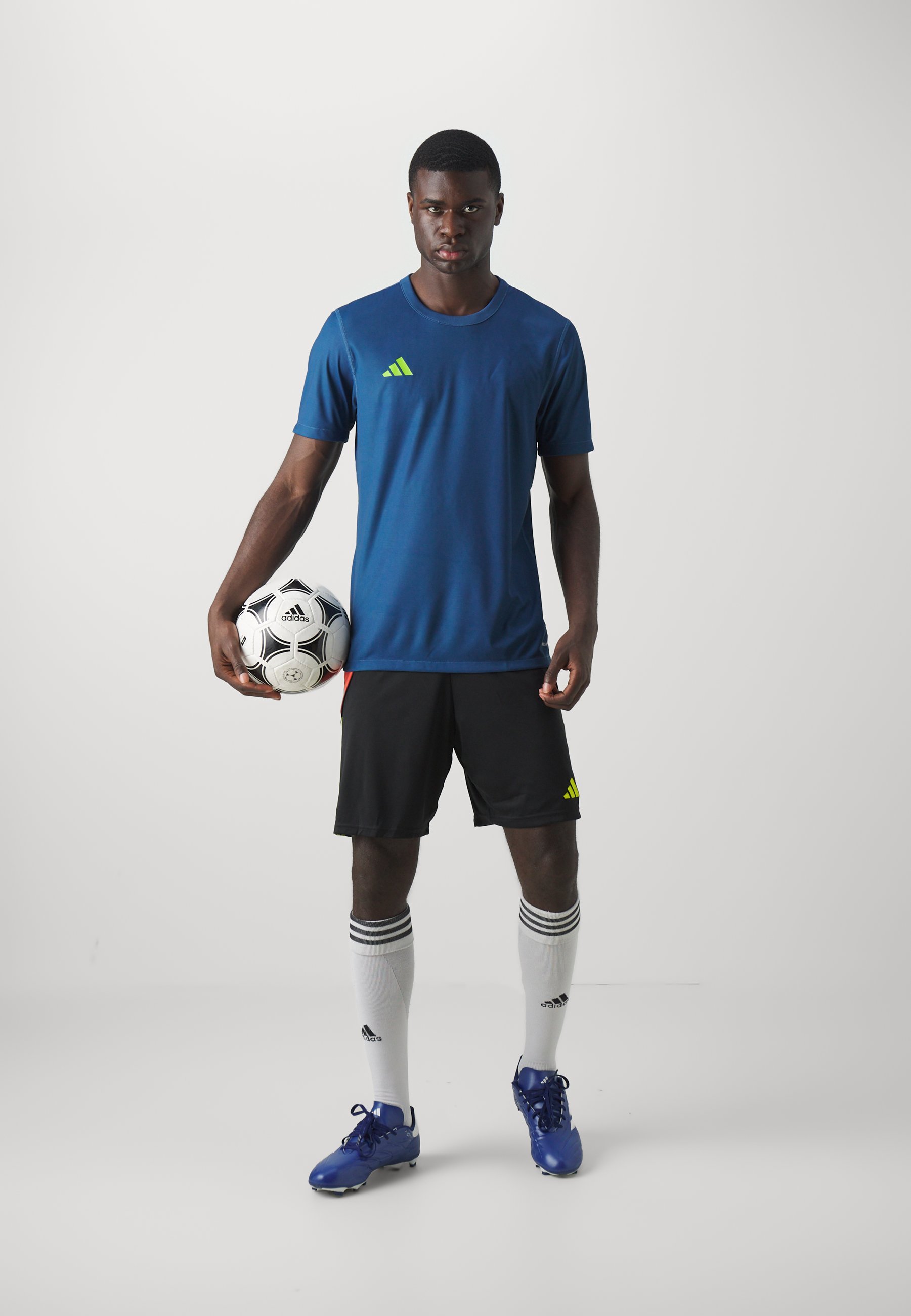 adidas Performance REV 24 SÄRK - Spordi T-särk - tumesinine/poolroheline