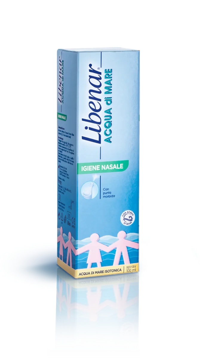 LIBENAR Isotonisches Spray mit Meerwasser 100 ml Nasenhygiene