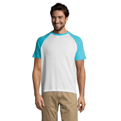 Camiseta Bicolor Sols Funky