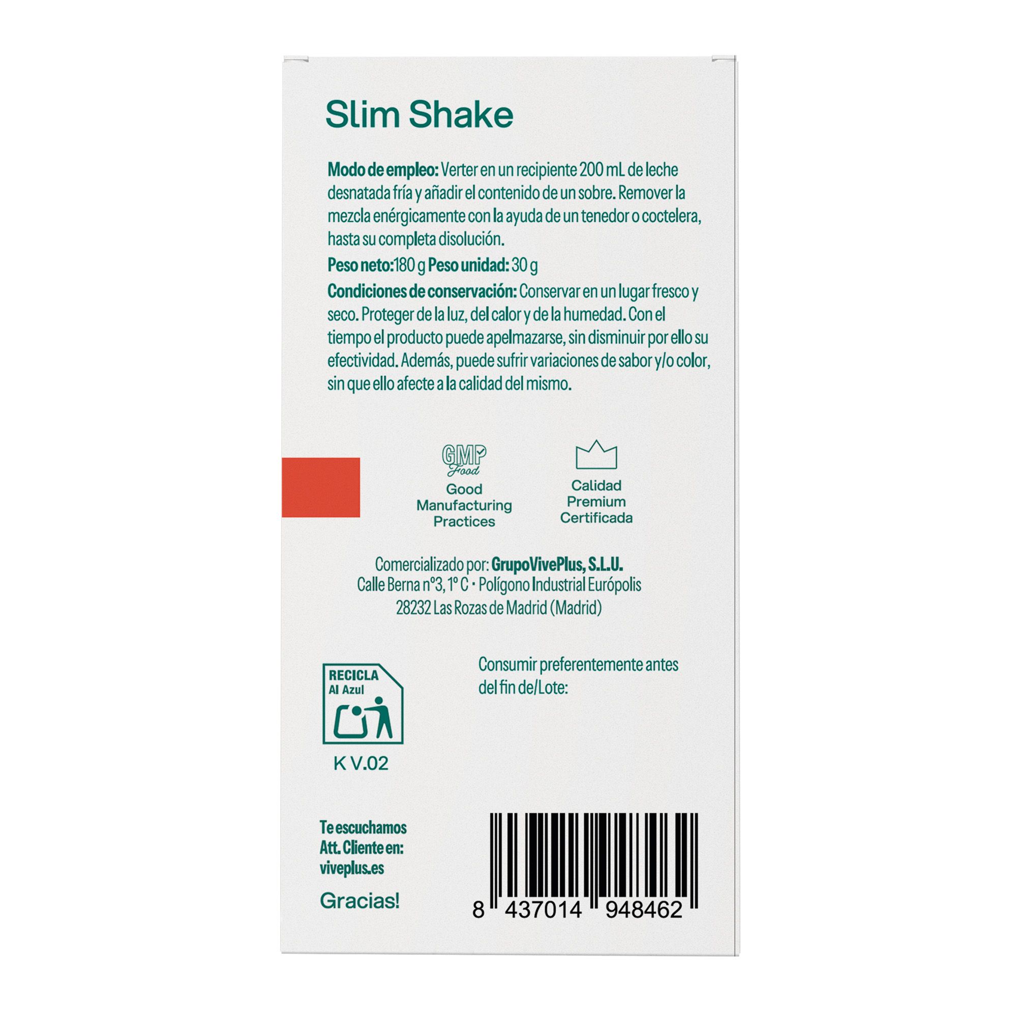 Slim Shake Jagoda Kontrola tjelesne težine