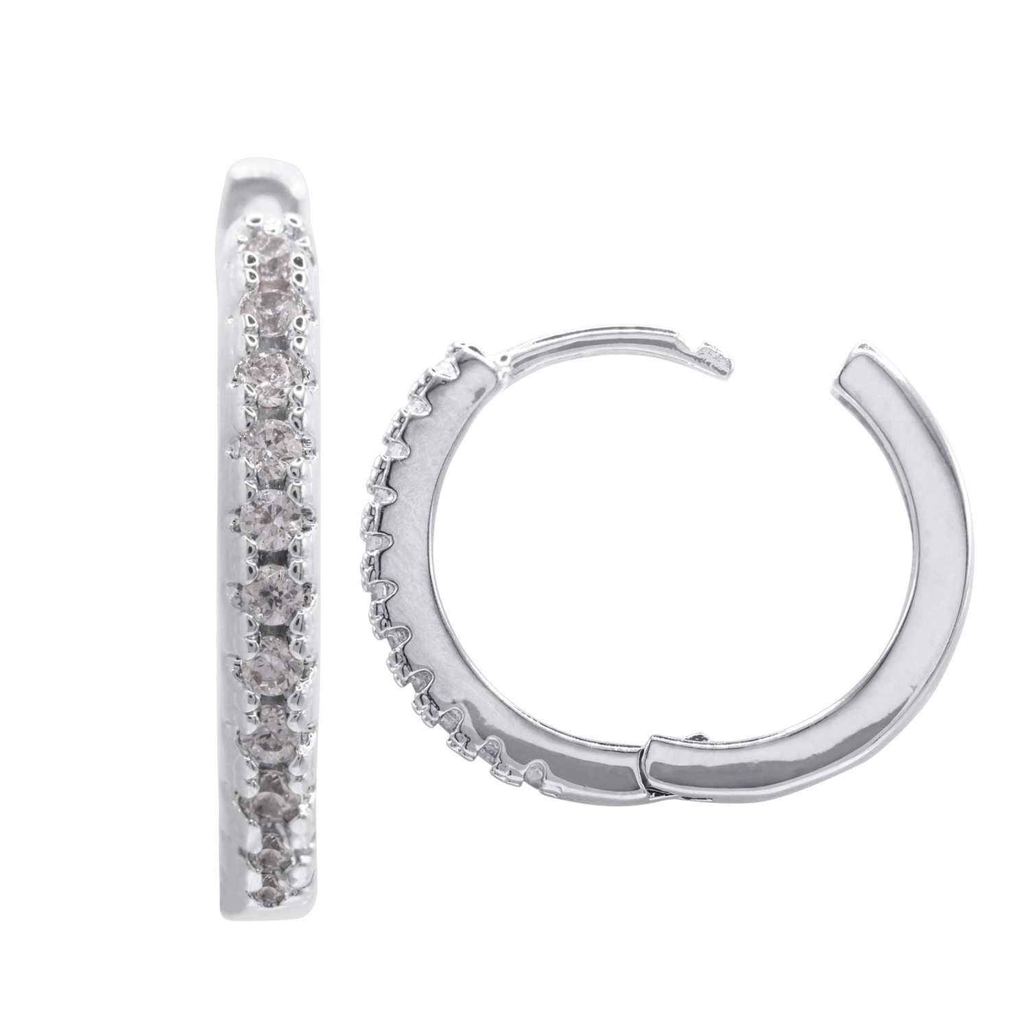 Heideman Boucles d'oreilles Luisa couleur argentée polie
