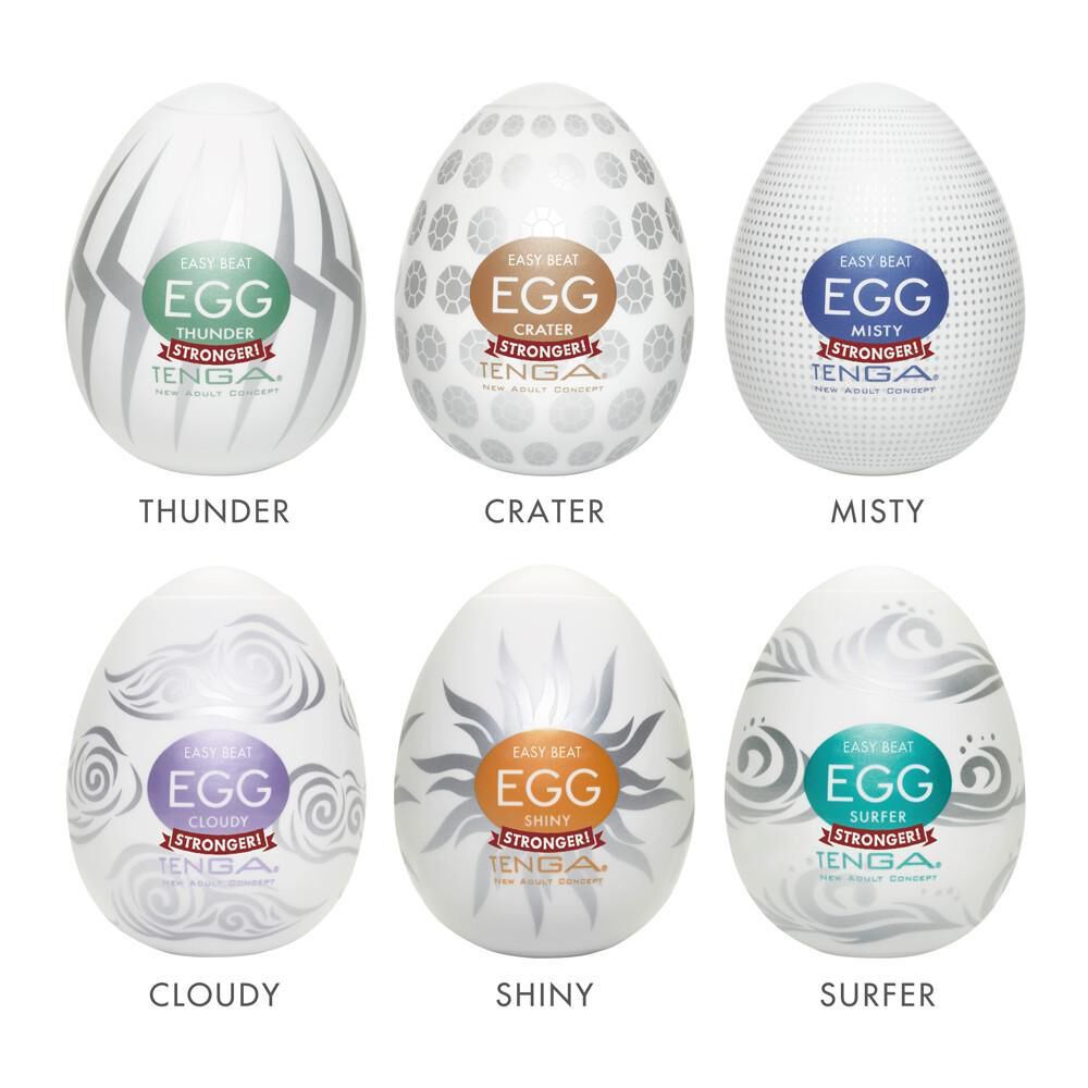 Tenga 6 Styles Easy Beat јаје тврдо кувано