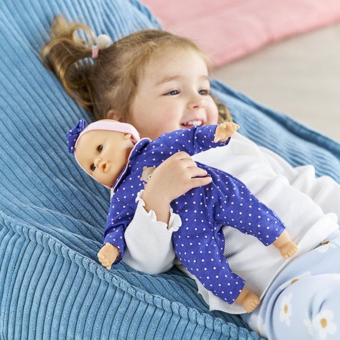 Baby doll - COROLLE - Baby Cuddly Capucine - Teddy Bear - 30 cm - From 18 months
