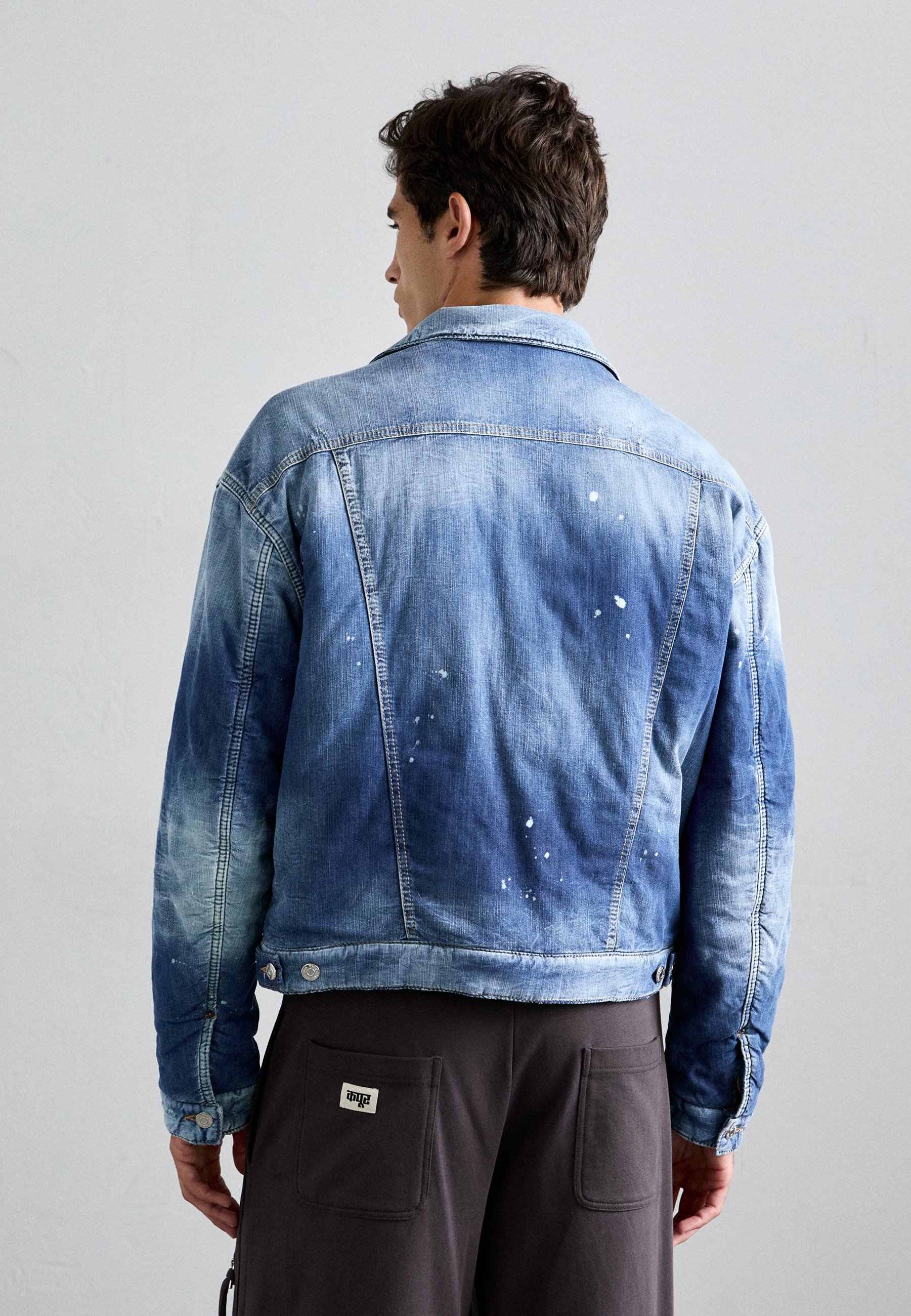 Dsquared2 GIACCA LEGGERA IMBOTTITA - Giacca di jeans - blu navy