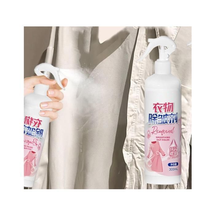 Anti-Wrinkle Spray for Clothes - 300ml Scented Fabric Conditioner Portable Smooth Clothes,Alternative Ironing Shirts