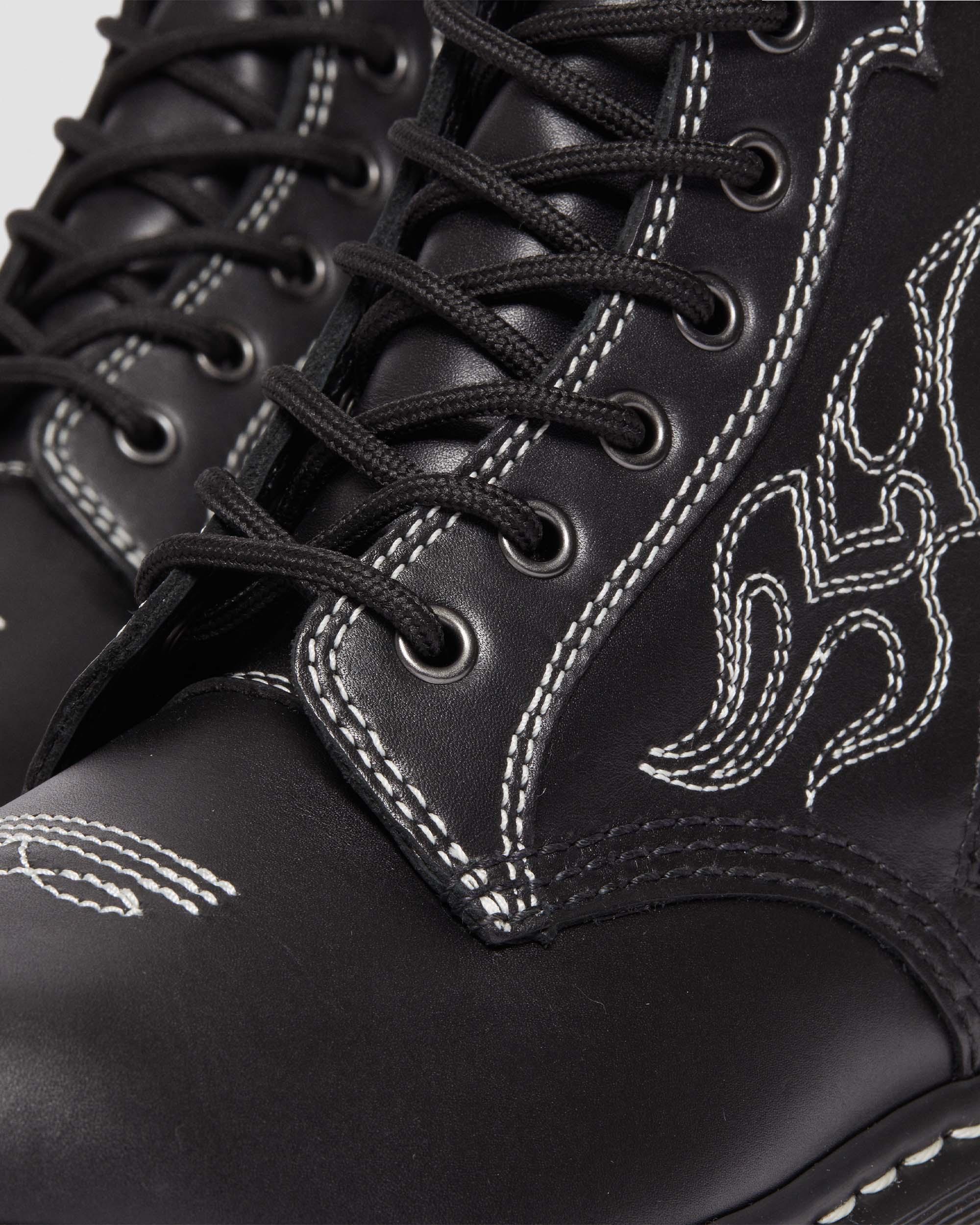 1460 Gothic Americana Leather Lace Up Boots