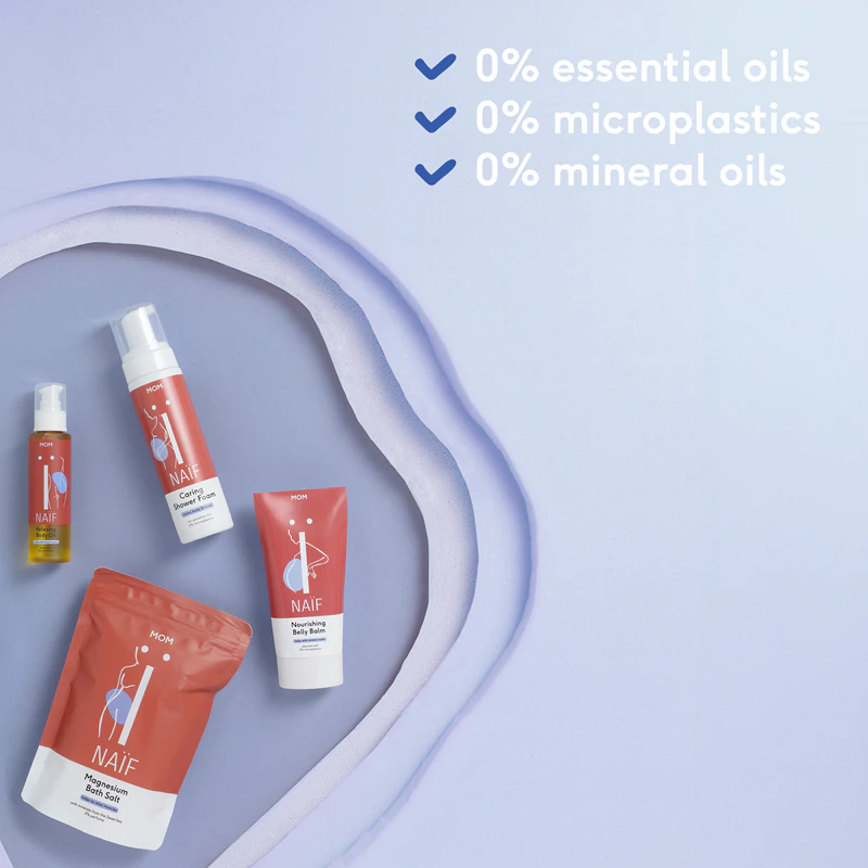 Óleo Corporal Relaxante Antiestrias Naif Mom