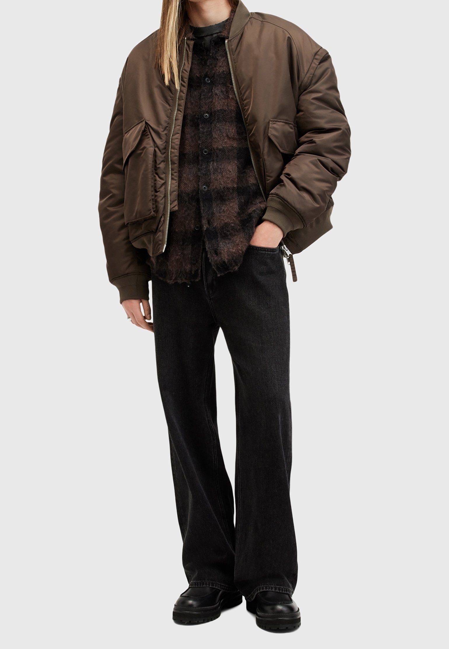AllSaints vest - bruin