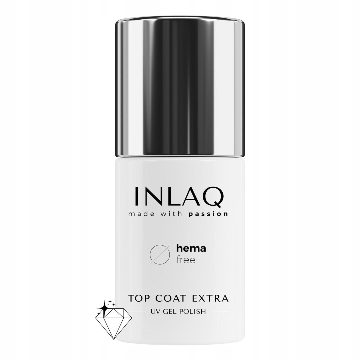 Inlaq Top Coat Extra, uten tørking