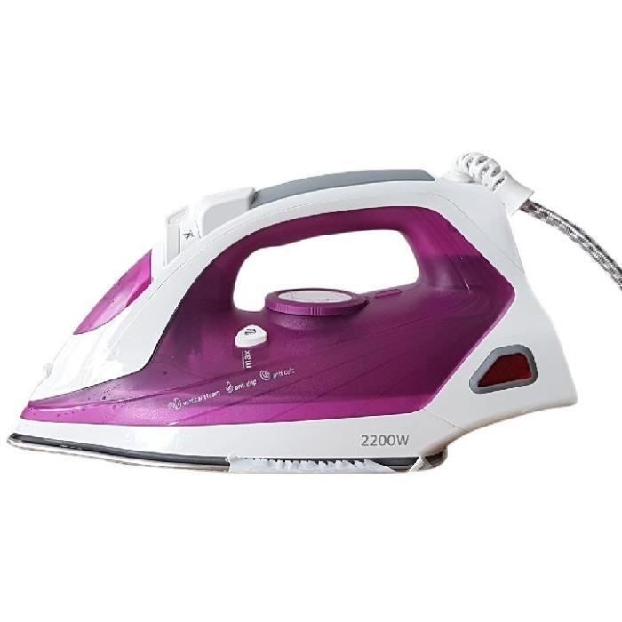 SINGER STI-1720 - Fer à repasser - Anti calcaire - Jet horizontal ou vertical - 2200 W - Semelle acier inoxydable