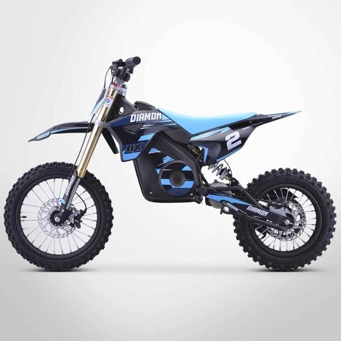 Moto Enfant Électrique 2000W / Moto cross ORION 2000W / 14/12 / Bleu