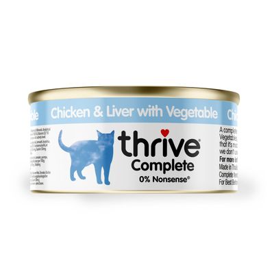 Thrive Complete Adult - Frango e Fígado de Frango com Vegetais
