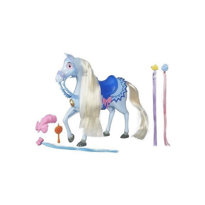 Set Cal Prințesă Cenușăreasa - 30 cm Înălțime + Accesorii - Compatibil cu Păpuși de Modă de 30 cm