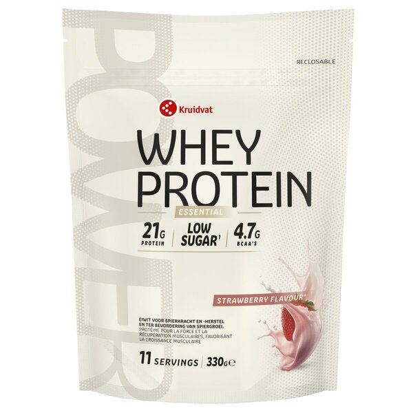 Srvátkový proteín Kruidvat Jahoda<br>330g