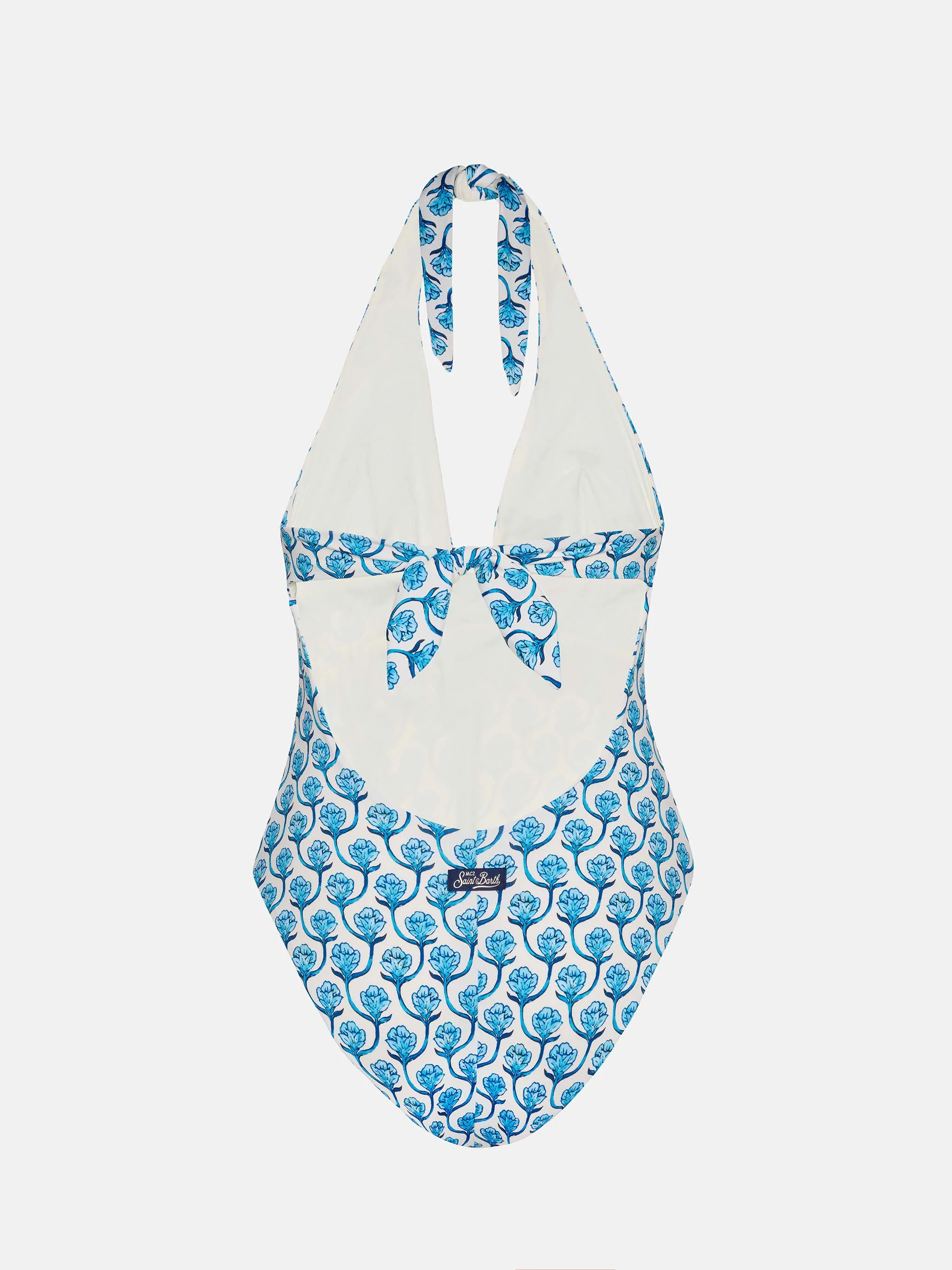 Costume intero Marylin con stampa floreale