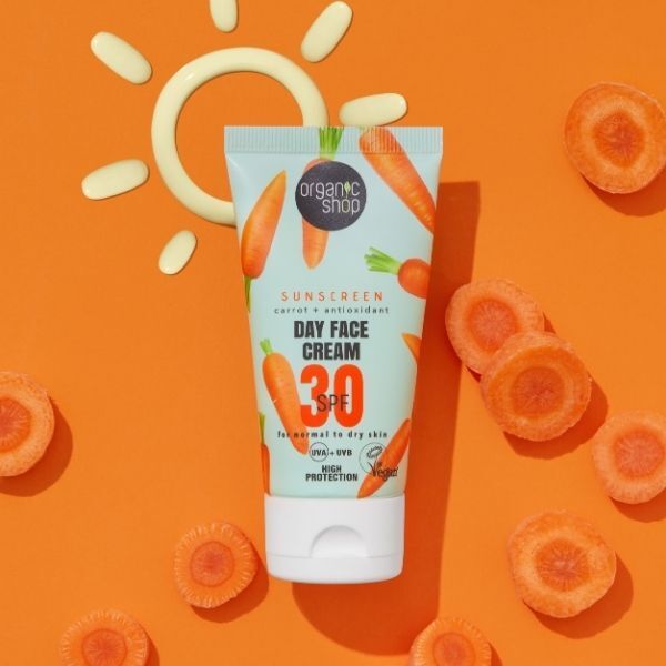 Cremă de față de zi Organic Shop SPF30 pentru ten normal 50ml