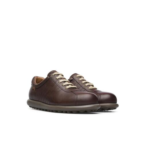  Zapatos De Cordones De Mujer Camper De Piel En Marrón