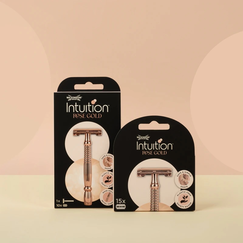 Резервне оштрице Wilkinson Sword Intuition ружичастог злата