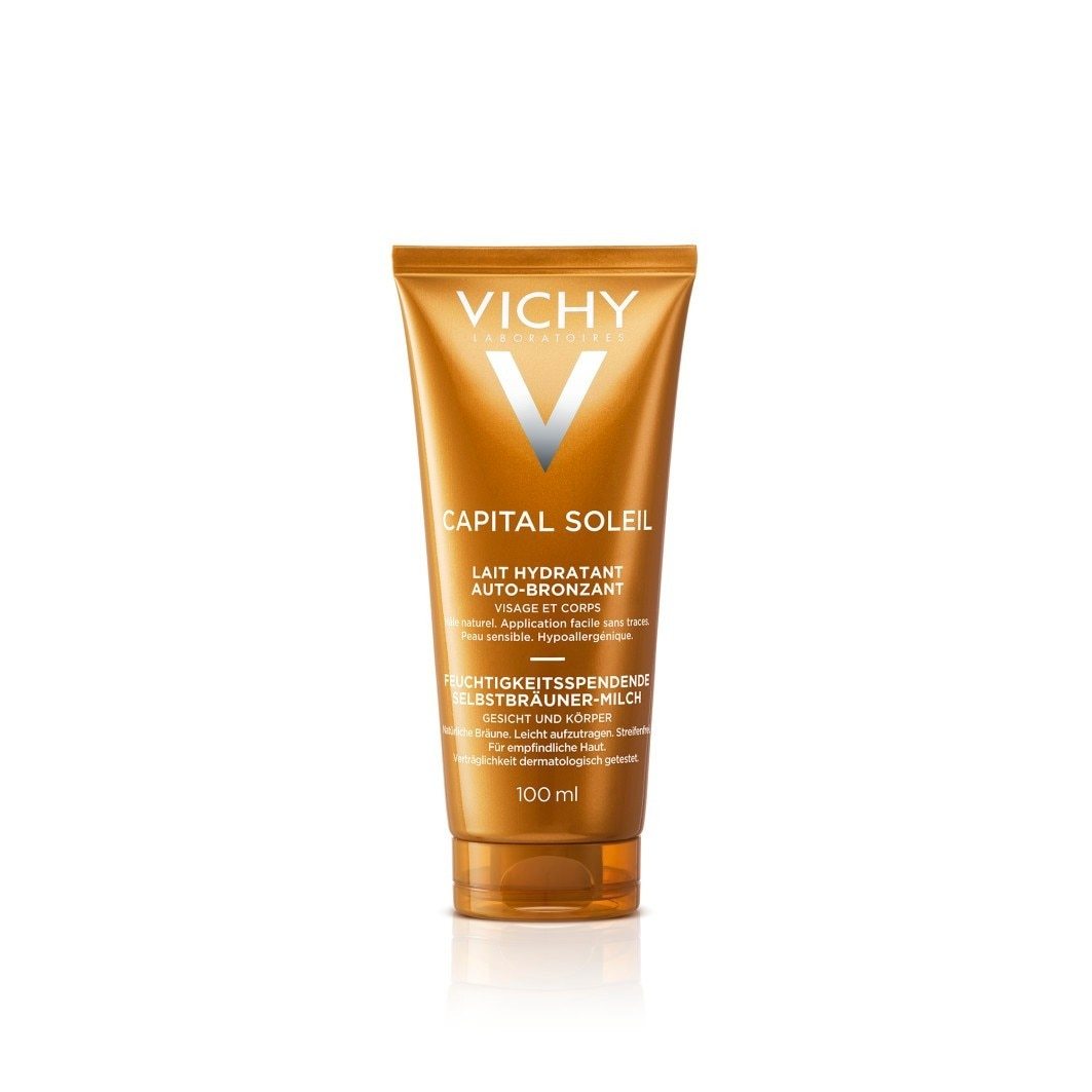 Vichy Ideal Soleil hidratantno mlijeko za samotamnjenje za lice i tijelo – 100 ml