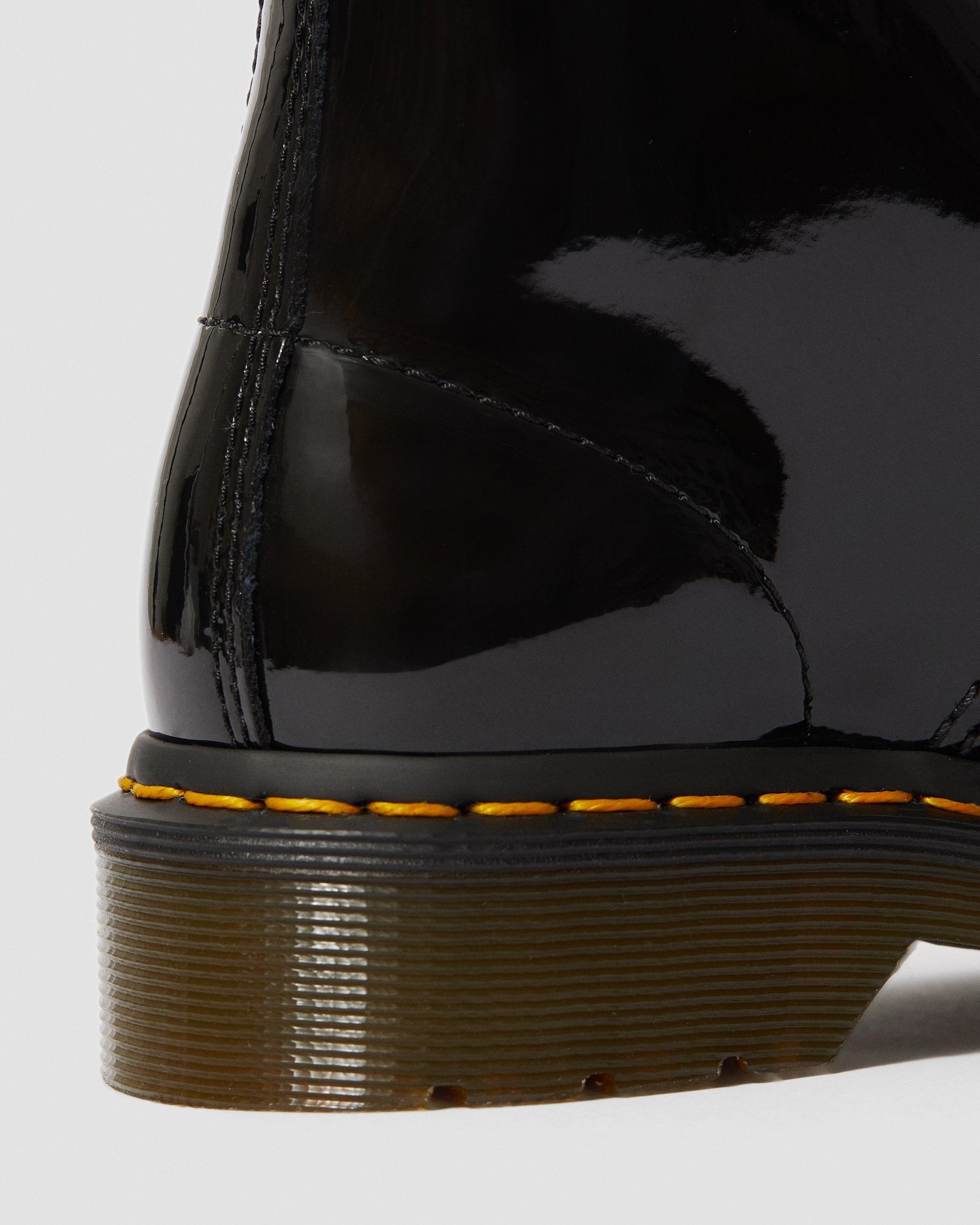 1460 Women's Patent Leather Lace Up Boots