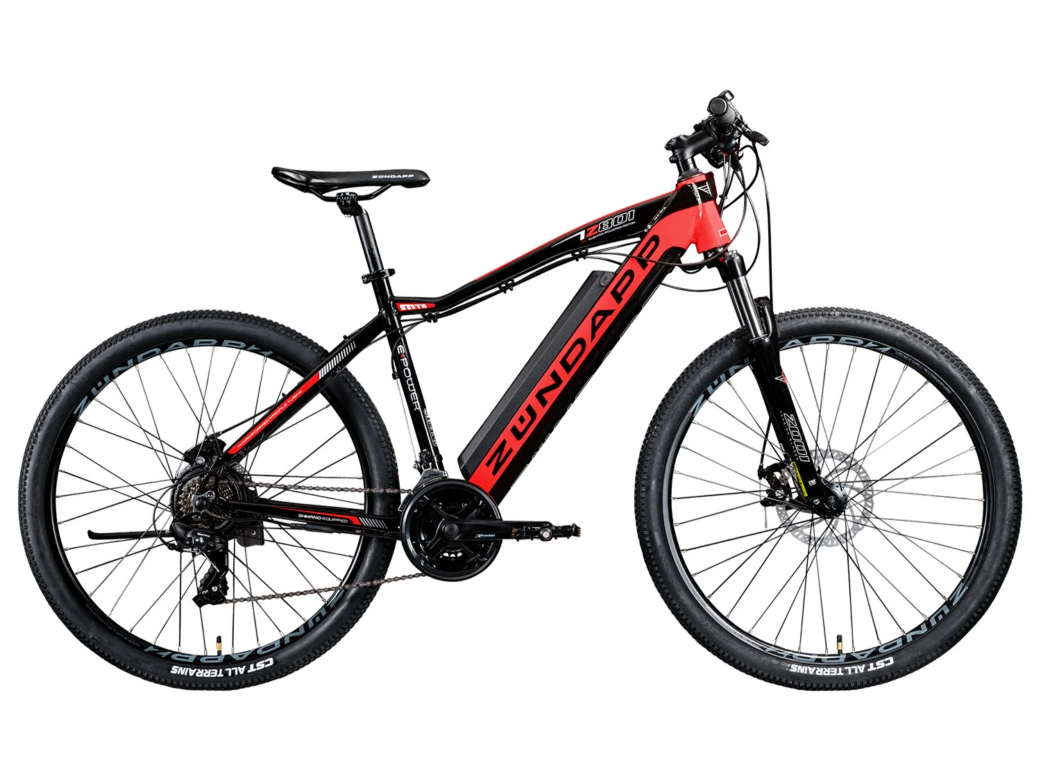 Zündapp E-Bike VTT Z801 650B, VTT, Hardtail, 27,5 pouces
