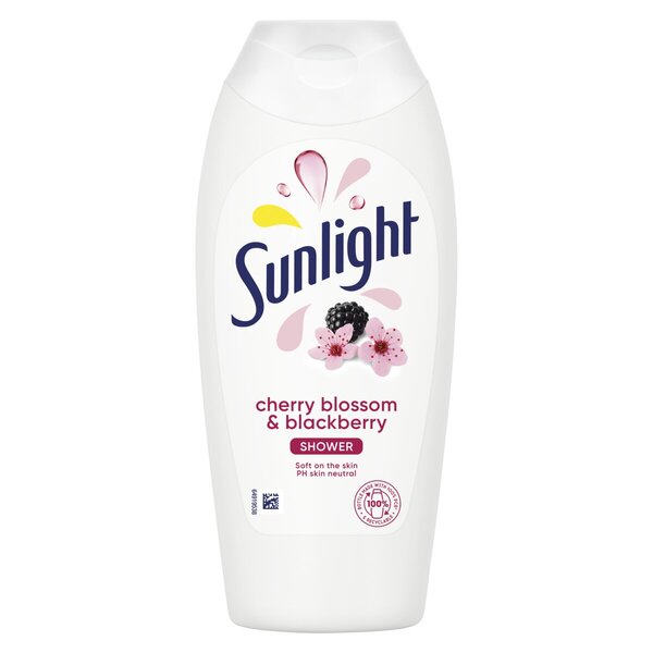Sunlight Körsbärsblom & Björnbär Duschgel<br>400 ml
