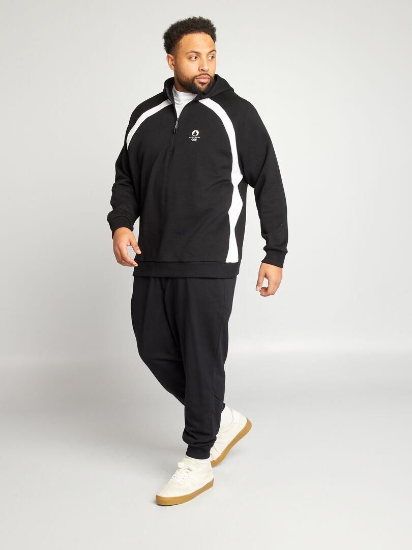 Fleece joggingbroek - Zwart