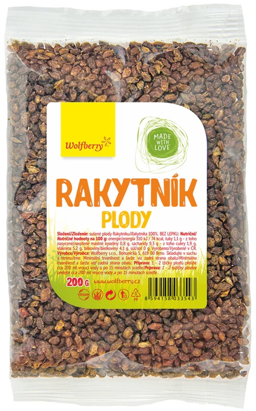 Сушено воће морског пасјиног трна Wolfberry
