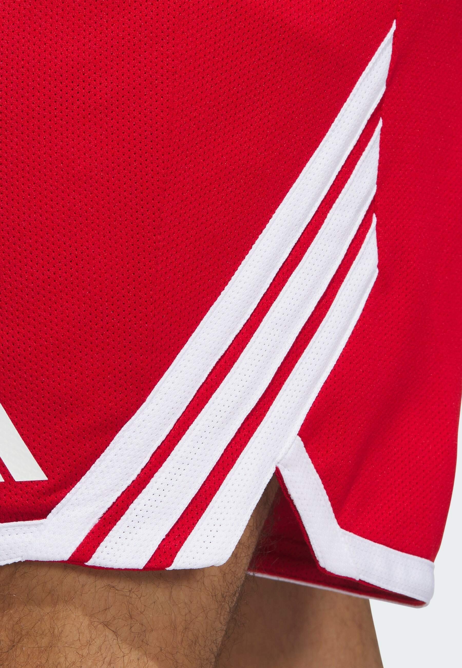 adidas Performance Sports shorts - Team Power rood wit
