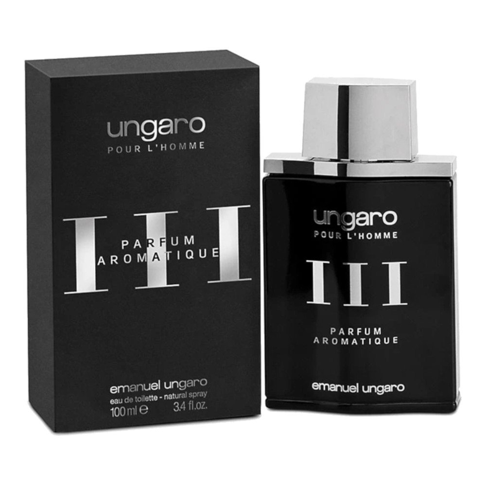 Emanuel Ungaro a L'Homme III aromás parfümhöz