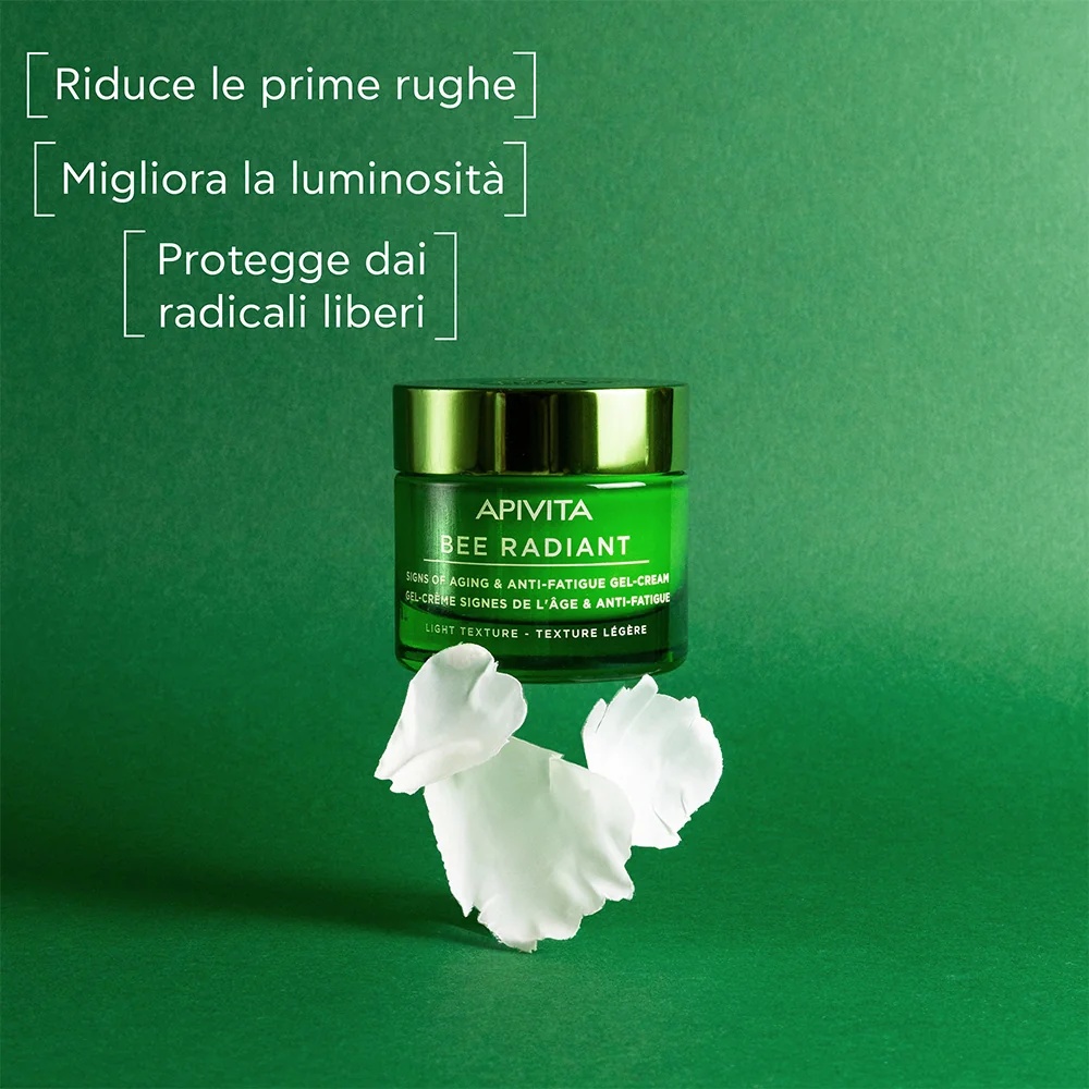 APIVITA Apivita Bee Radiant Peony Light 50 ml tegen vermoeidheid