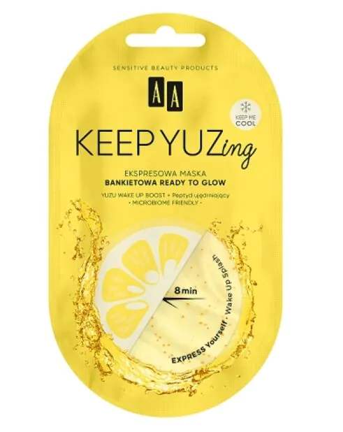 AA Keep Yuzing Ekspresowa maska bankietowa Ready To Glow