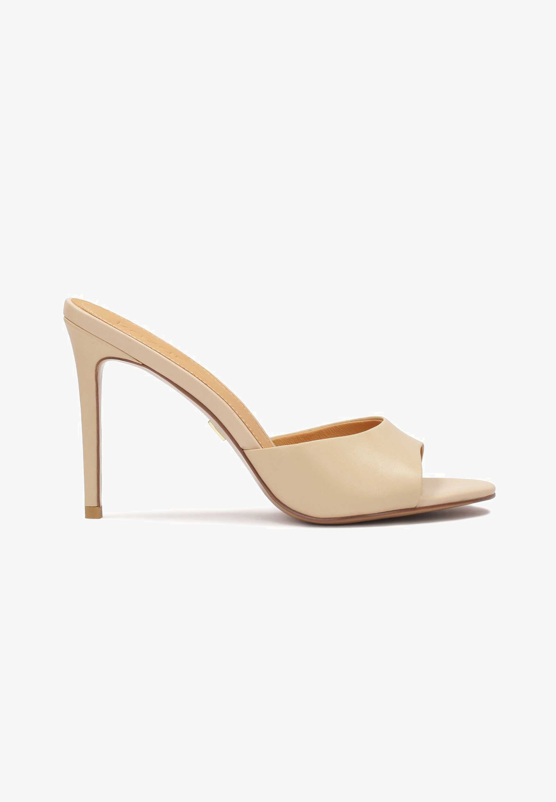 Kazar AUDE - Muiltjes met hak - beige