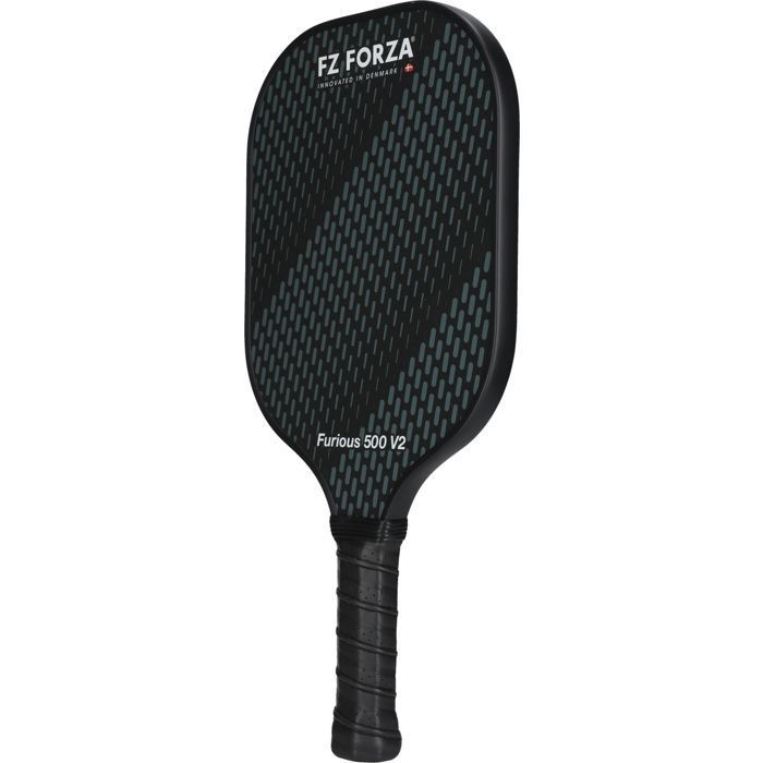 Pickleball paddle - FZ FORZA - 100% fiberglass - Furious 500 V2 - 100% fiberglass - 220 grams - Black