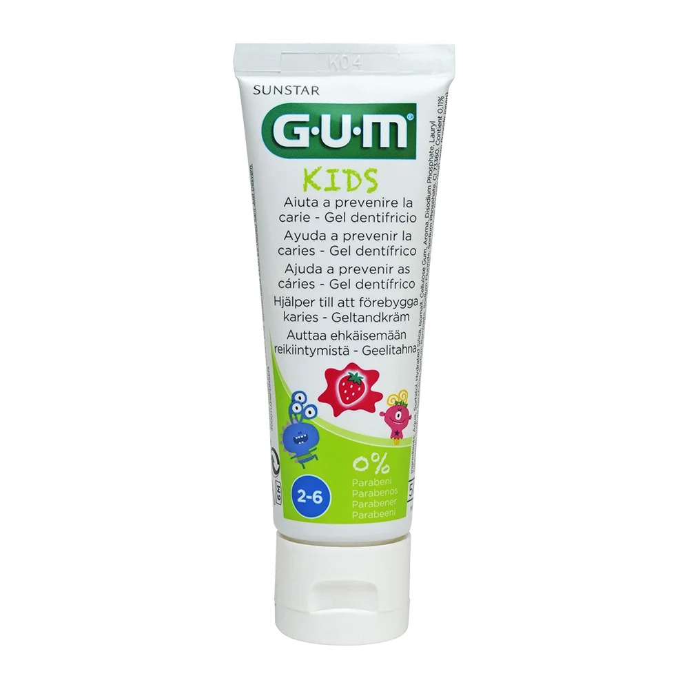 Kinderzahnpasta GUM Gum Kids 2/6 Fluorid 500 ppm