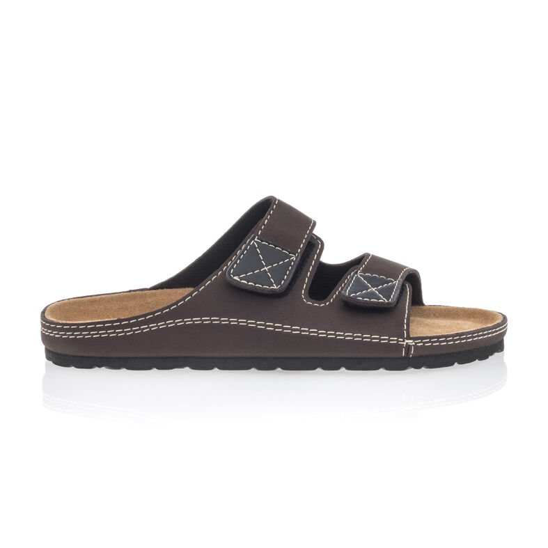  Brune sandaler / sko med åpen tå for menn