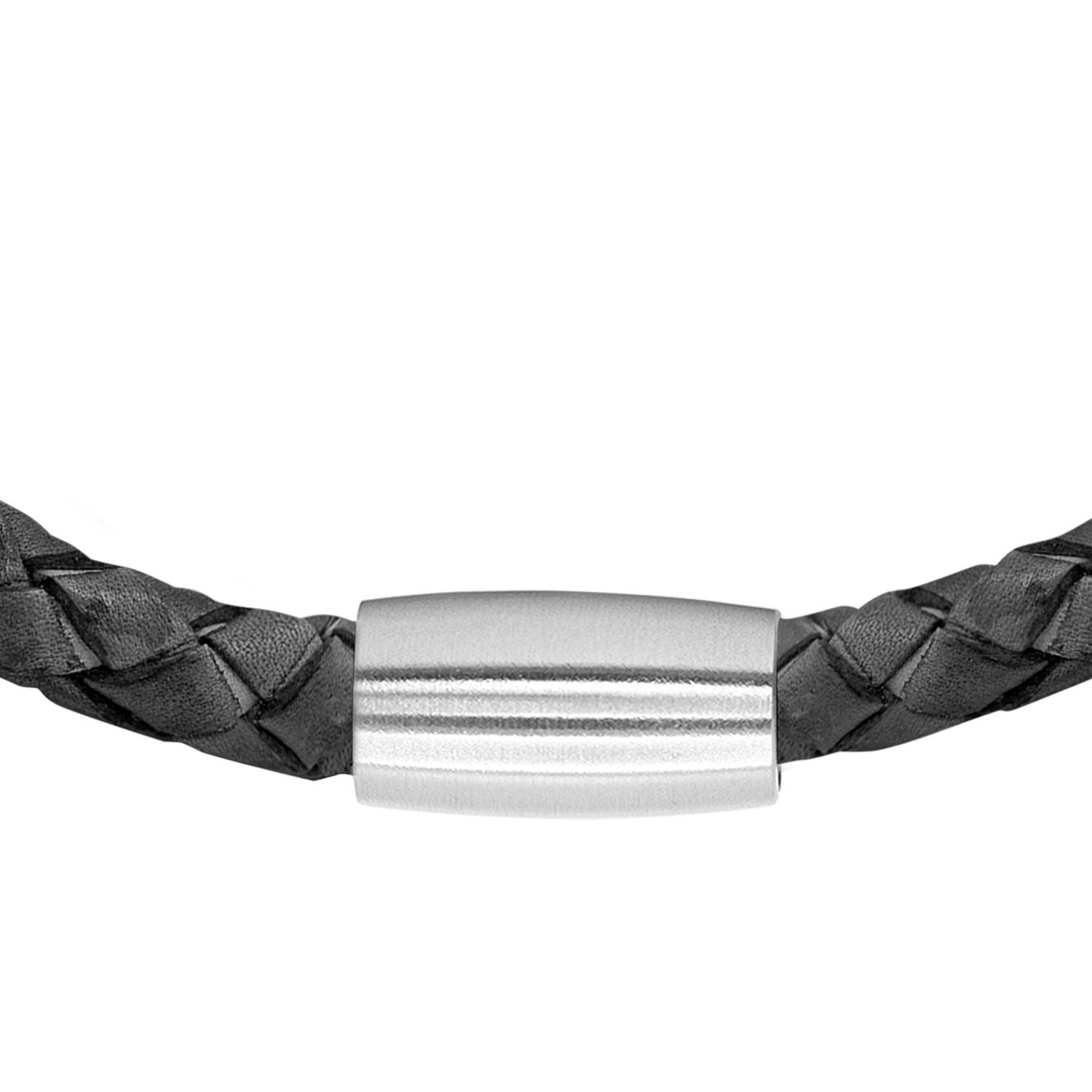 Heideman Bracelet en cuir Jaron noir