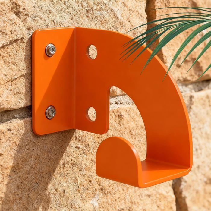 Supporto a parete per motosega – per riporre cavi, tubi e pale – ideale per officina, garage e giardino – salvaspazio.