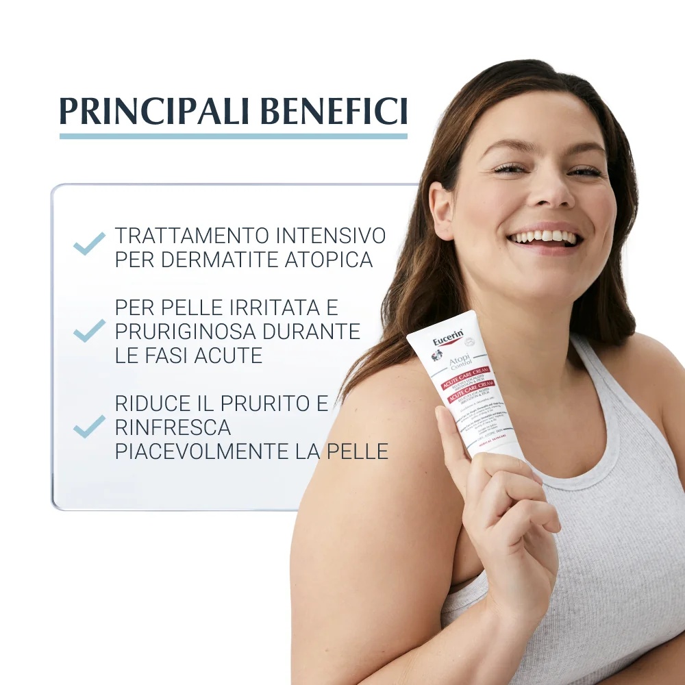 EUCERIN Eucerin AtopiControl crème voor de acute fase van atopische dermatitis 100 ml