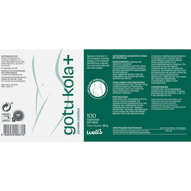 Wells Gotu Kola 100 kapselia 100 kapselia