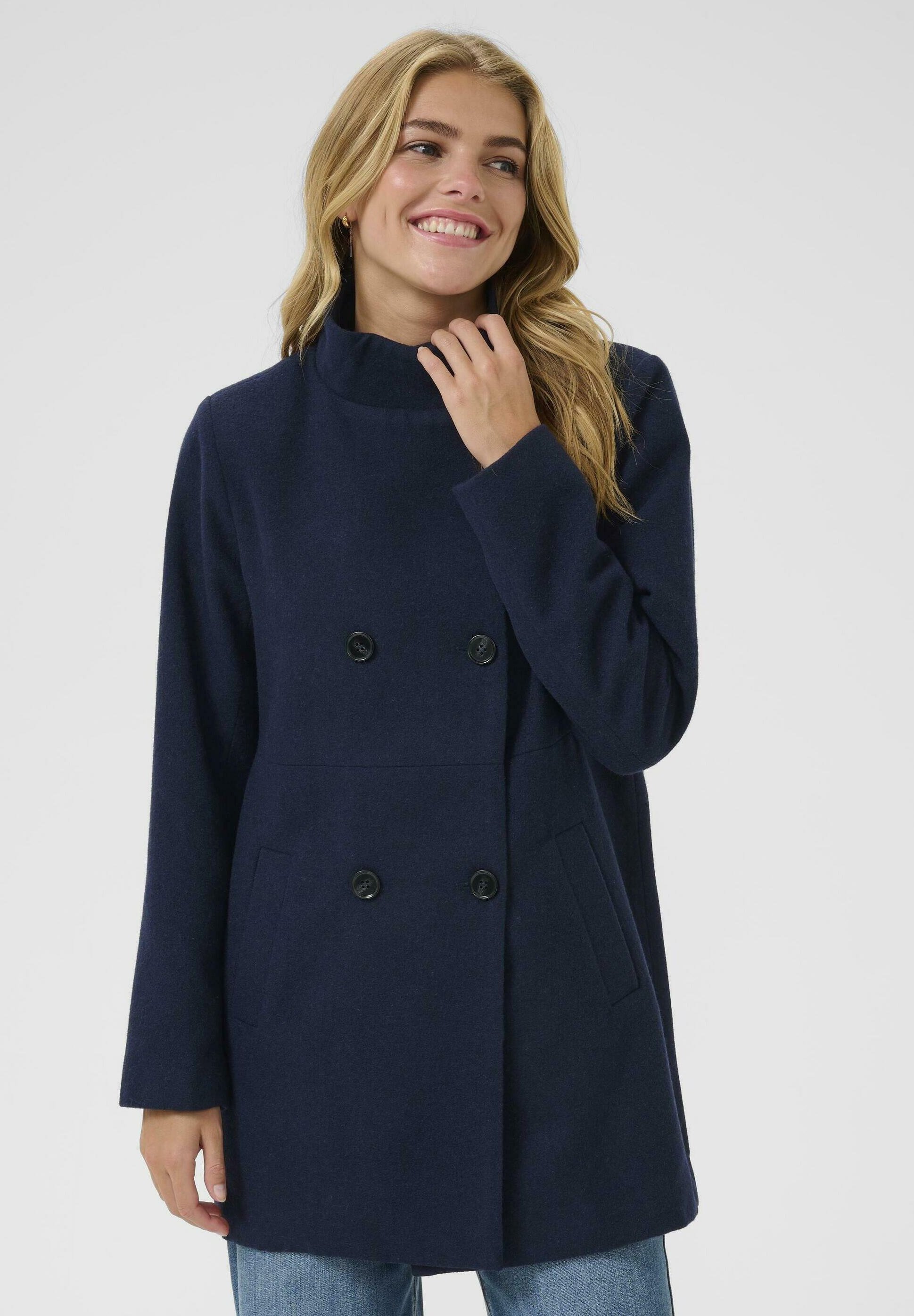 Kaffe FANNY - Klassieke jas - middernacht marineblauw cc