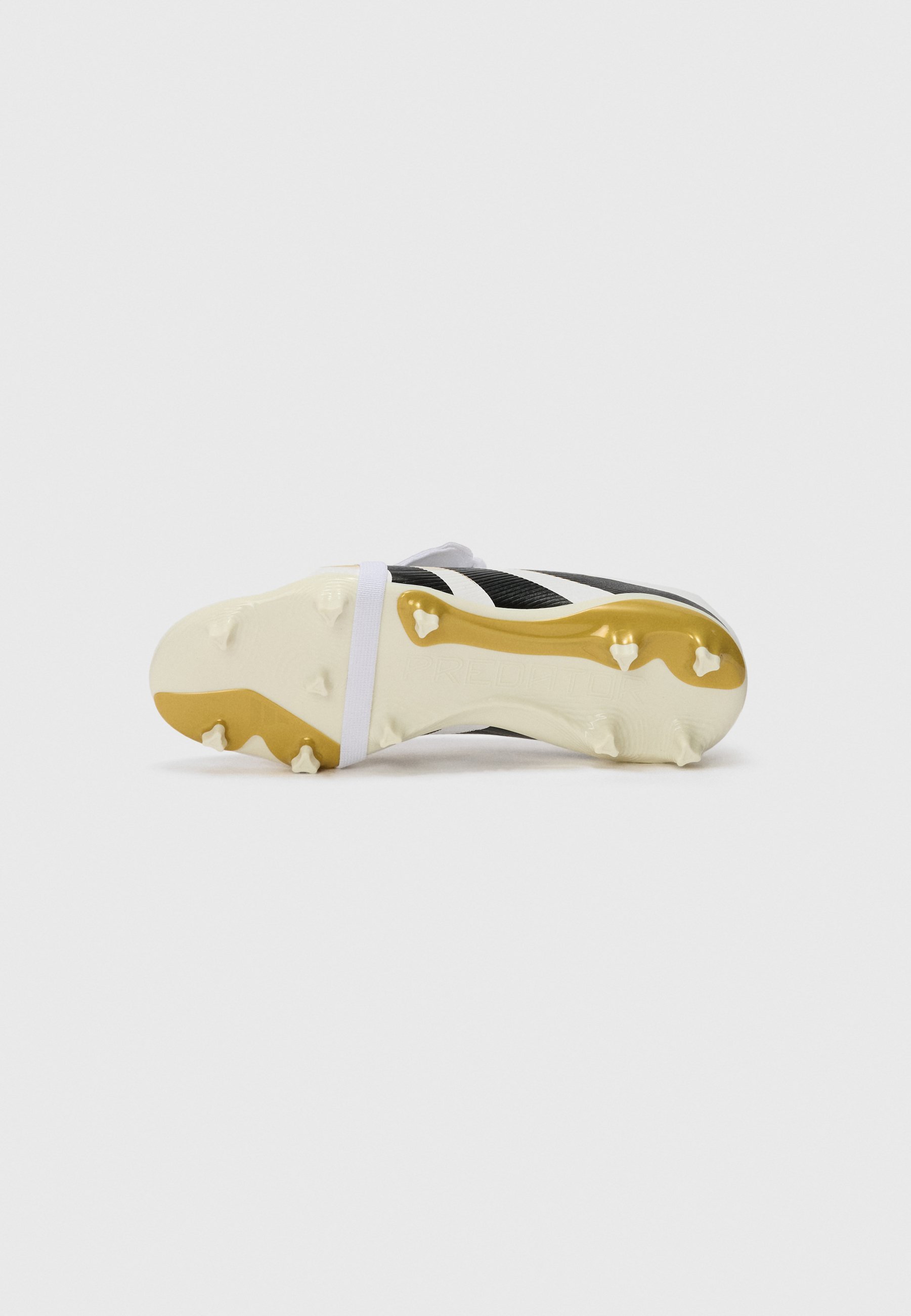 adidas Performance PREDATOR LEAGUE FOLD OVER TONGUE FIRM GROUND/MULTI GROUND KIDS UNISEX - Fußballschuhe für festen Boden - ftwr weiß/core schwarz/goldfarben
