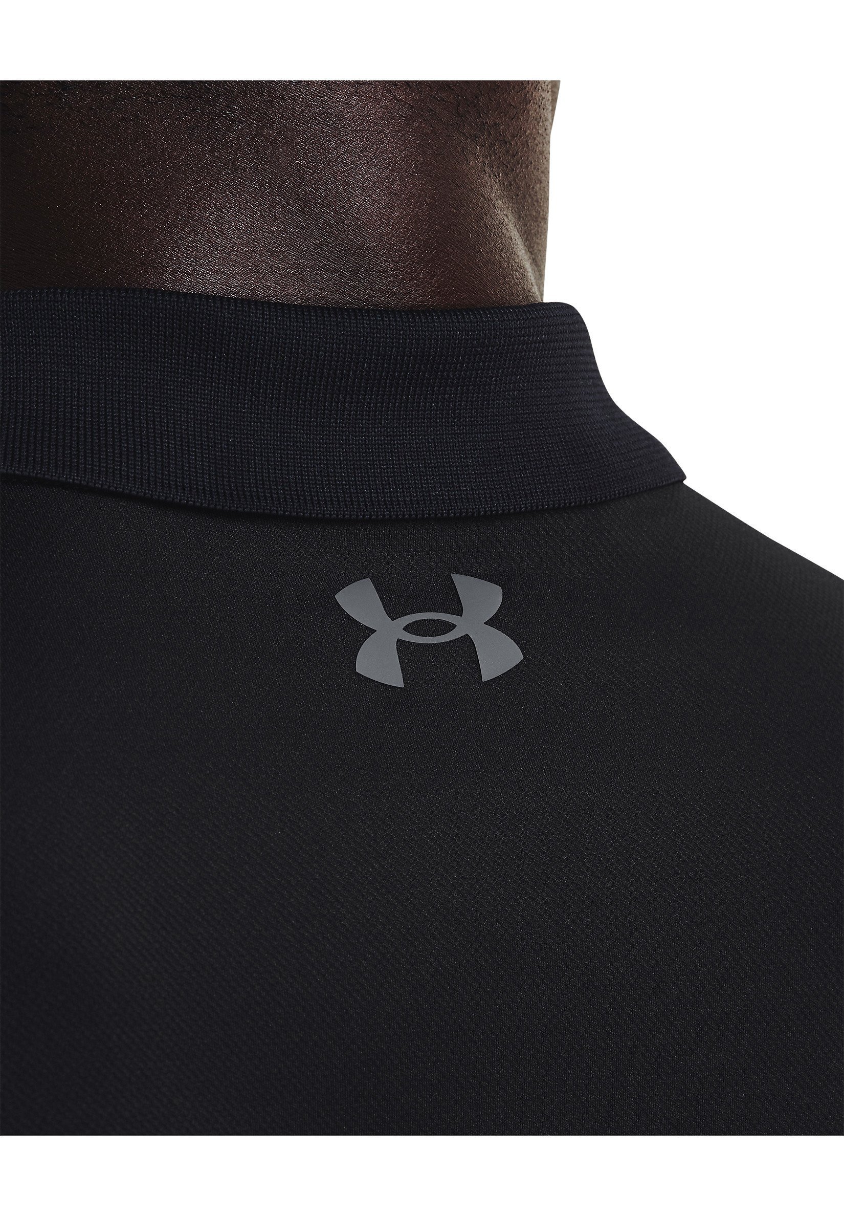 Under Armour Performance 3.0 poloshirt met korte mouwen - zwart