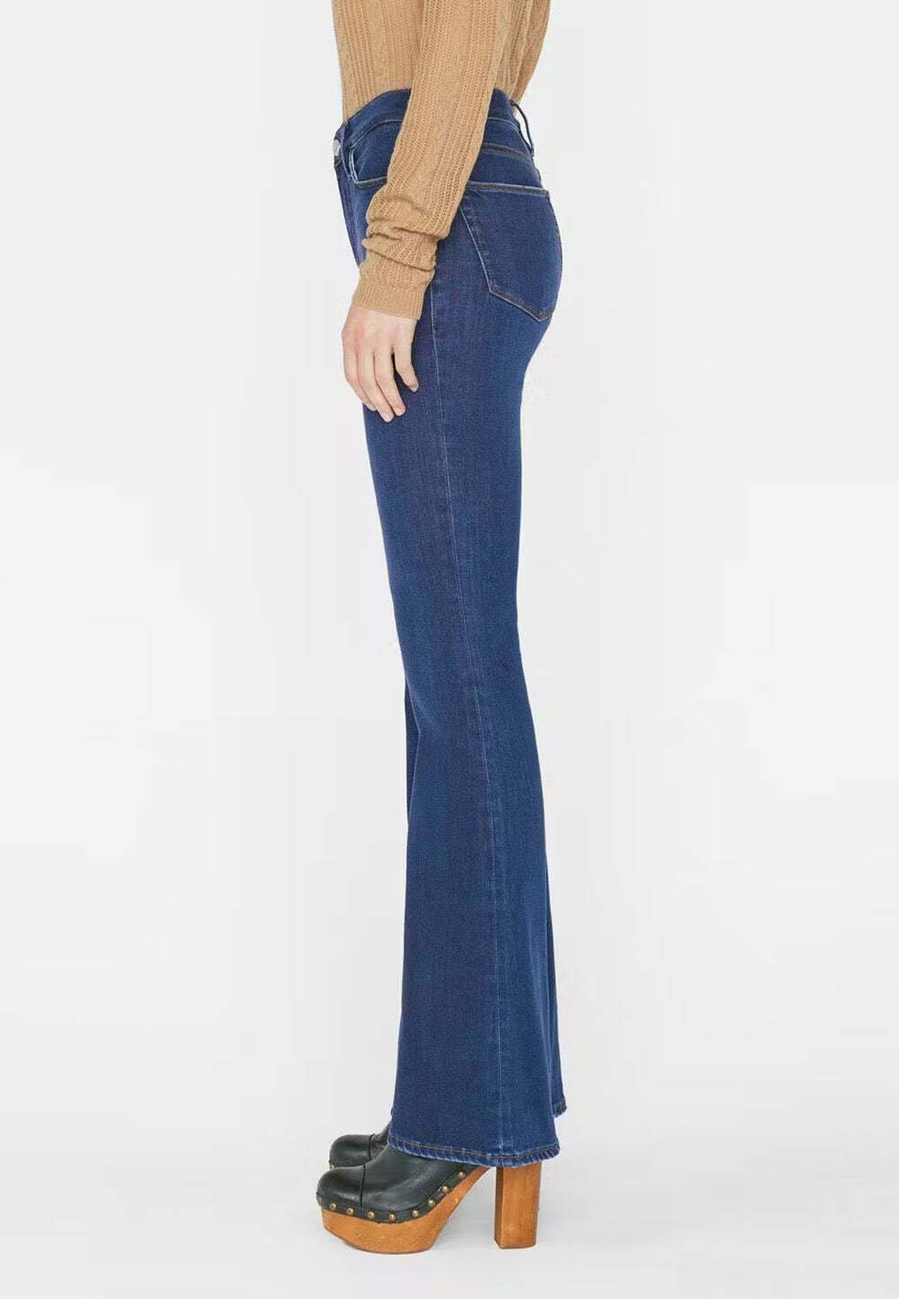 FRAME FLARE MAJESTY - Jeans évasés - denim